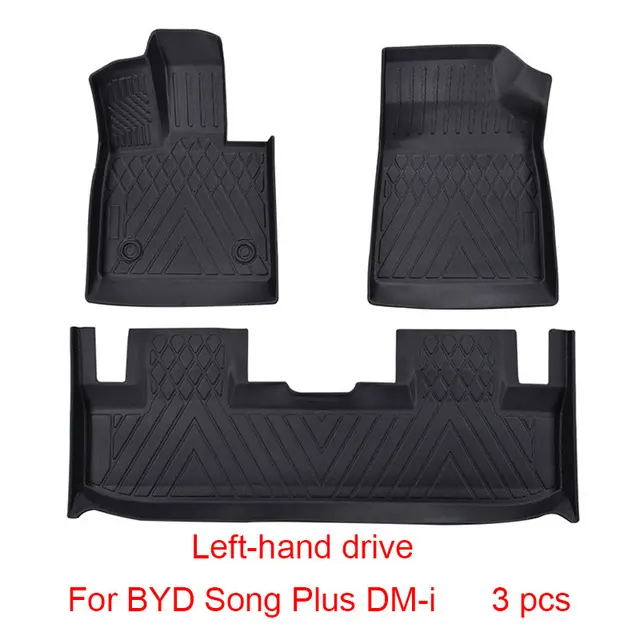 Car Floor Mats For BYD Song Plus DM-i EV